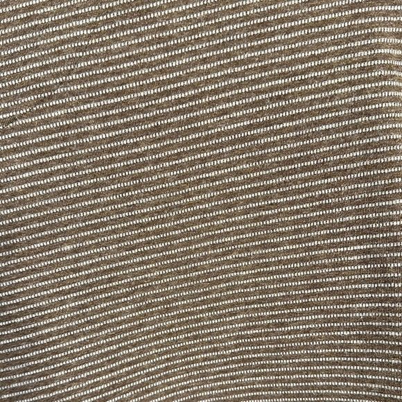 Jos. A. Bank Reserved Men's Soft Brown Striped Long Sleeve Polo Shirt - Picture 8 of 8